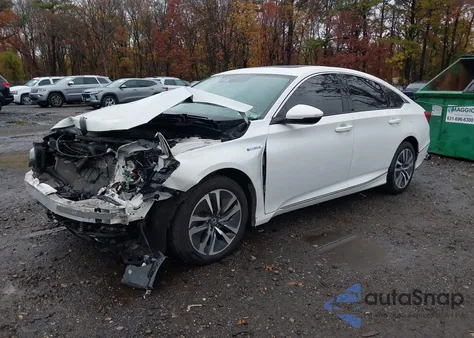2018 Honda Accord Hybrid Ex-L из США, поврежденный, VIN 1HGCV3F66JA000450